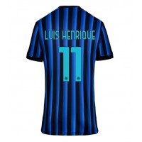 Inter Milan Luis Henrique #11 Hjemmebanetrøje Dame 2025-26 Kortærmet